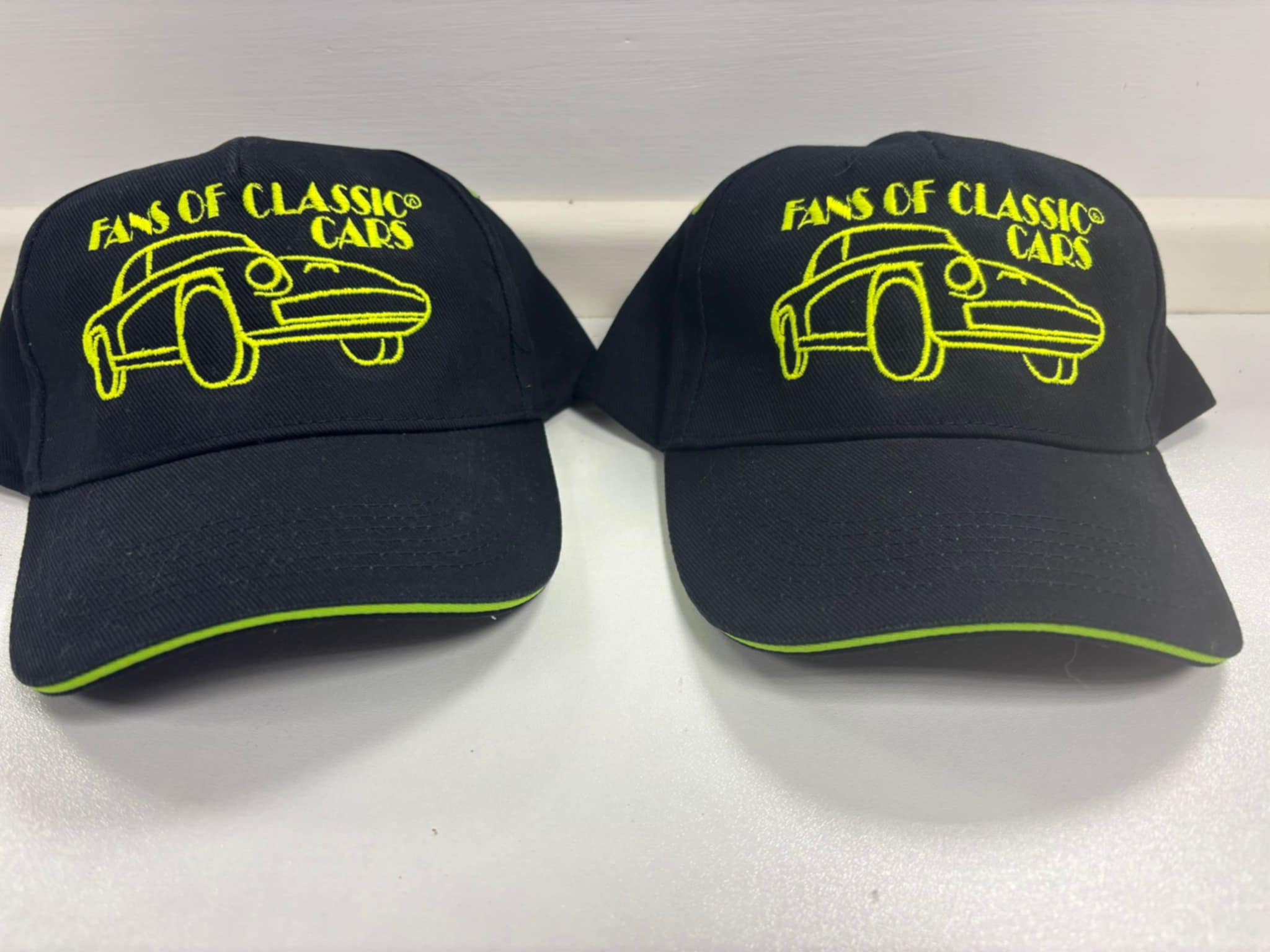 Embroidered beanies with custom company logo